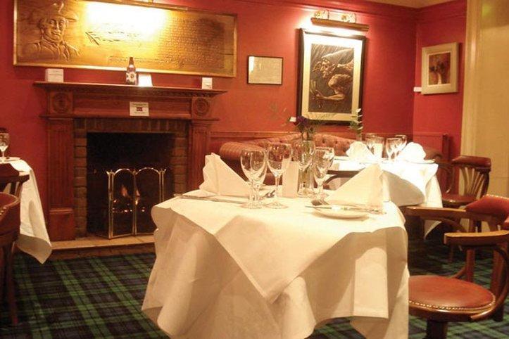 Selkirk Arms Hotel 커쿠브리 레스토랑 사진